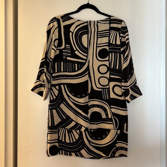 Print silk dress size 2 - Picture 4 of 4